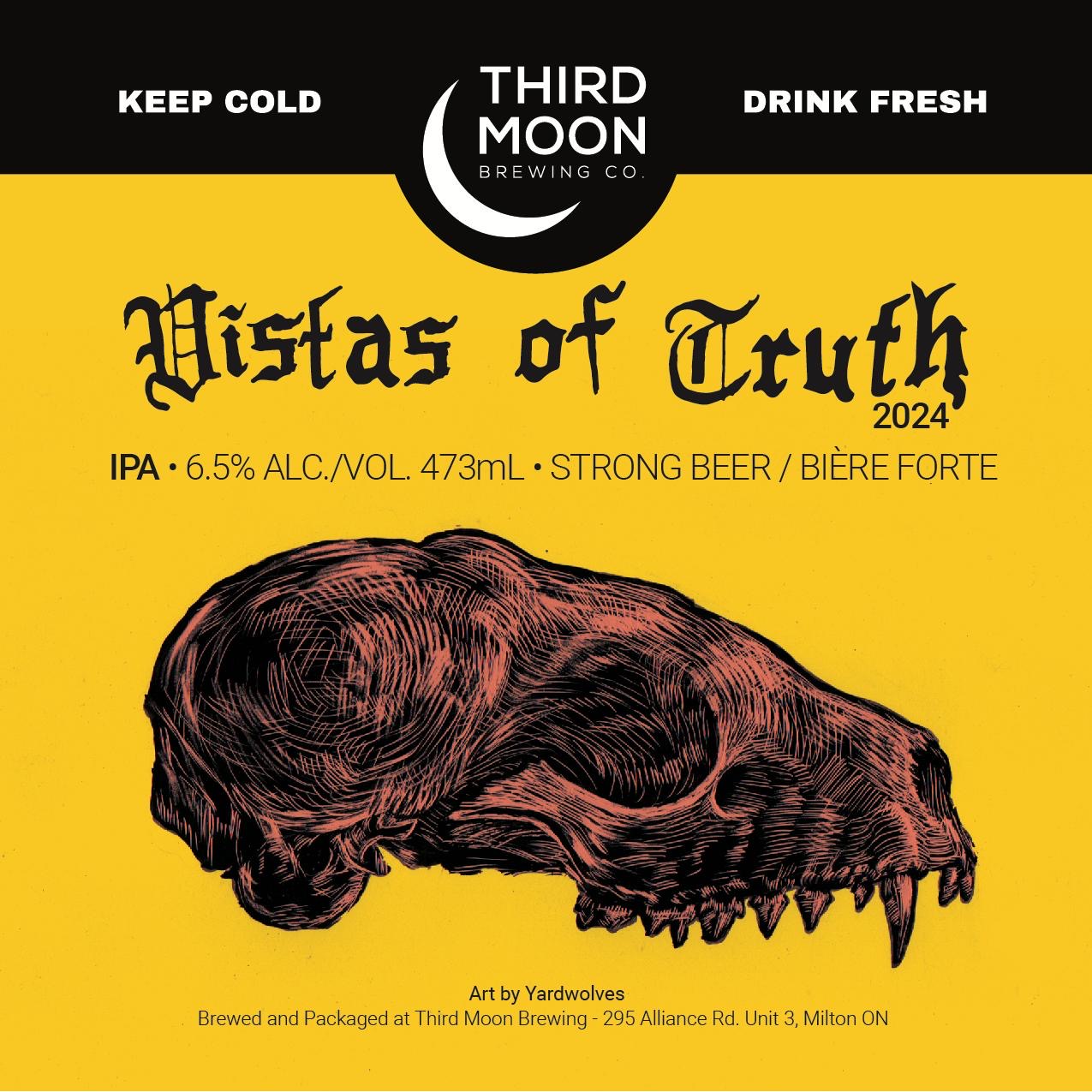 Hazy IPA - 4-pk of "Vistas Of Truth" tall cans