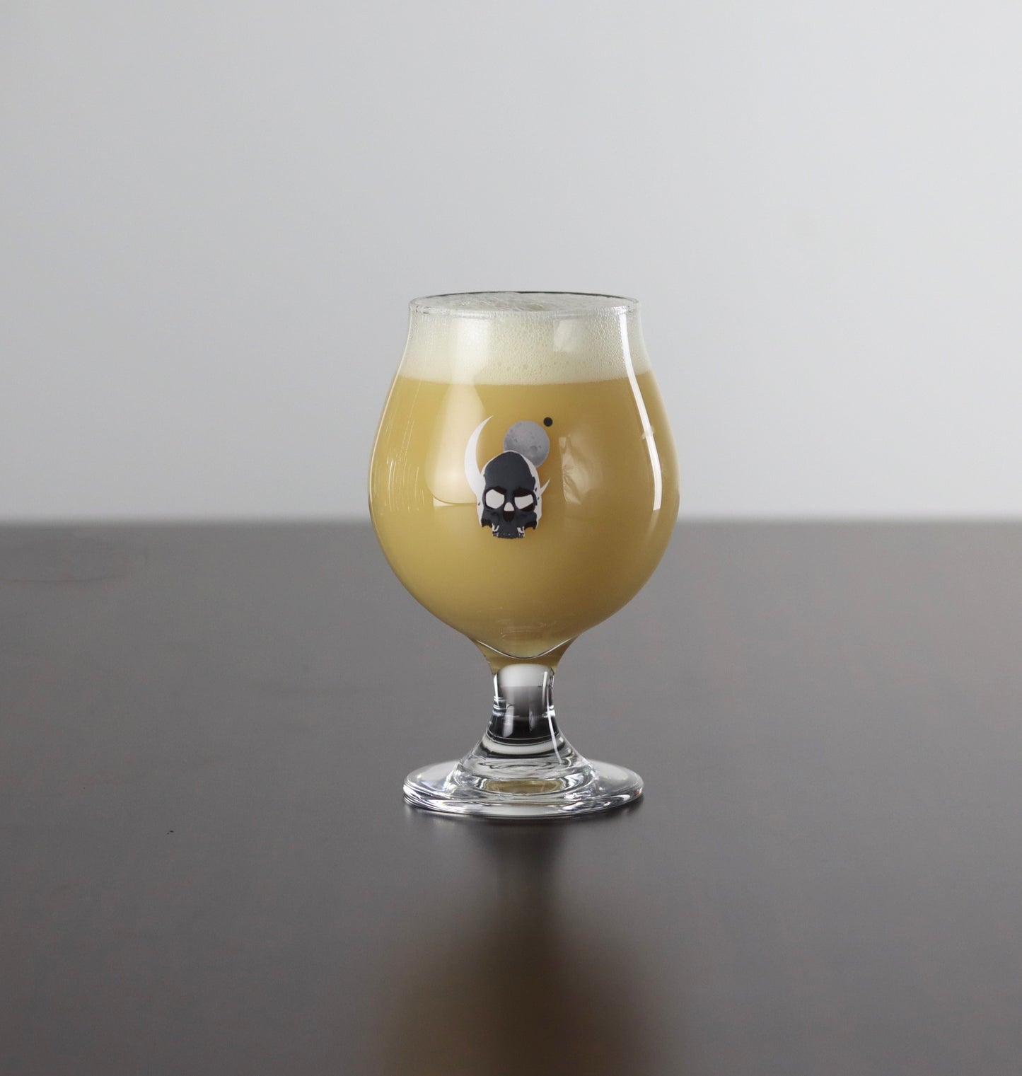 16oz Skull Tulip Glass