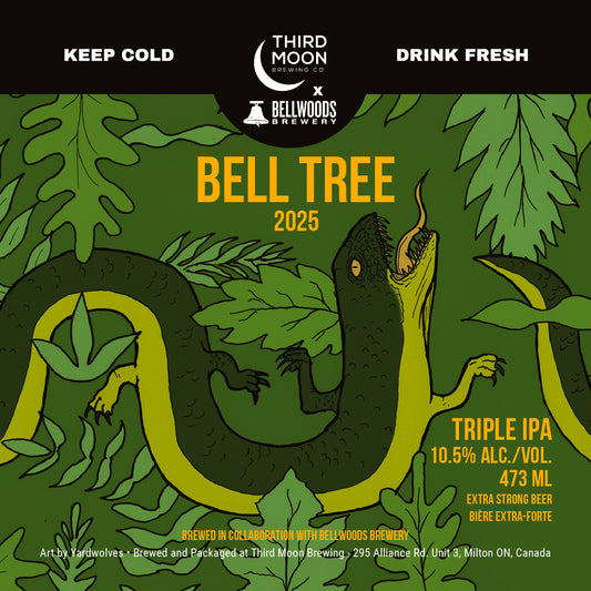 Triple IPA - 4-pk of "Bell Tree" 473mL cans