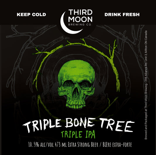 Triple IPA - 4-pk of "Triple Bone Tree" 473mL cans