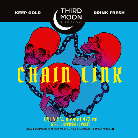 Hazy IPA - 4-pk of "Chain Link" 473mL cans