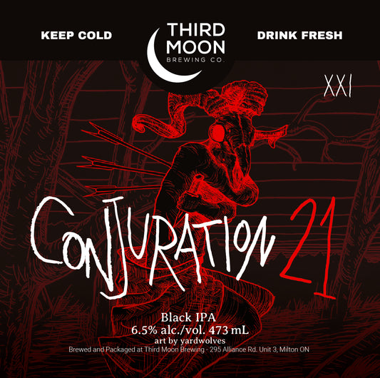 Black IPA - 4-pk of "Conjuration 21" tall cans