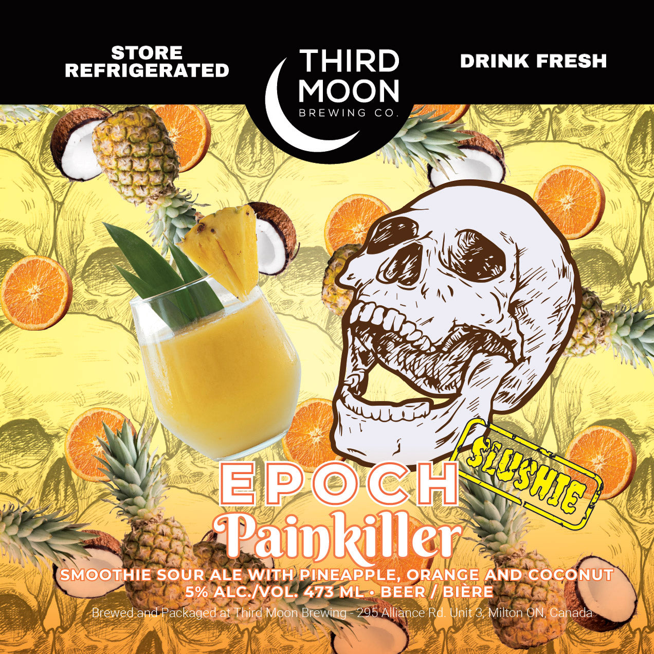 Fruited Smoothie Sour - "Epoch (Painkiller)" 473mL can