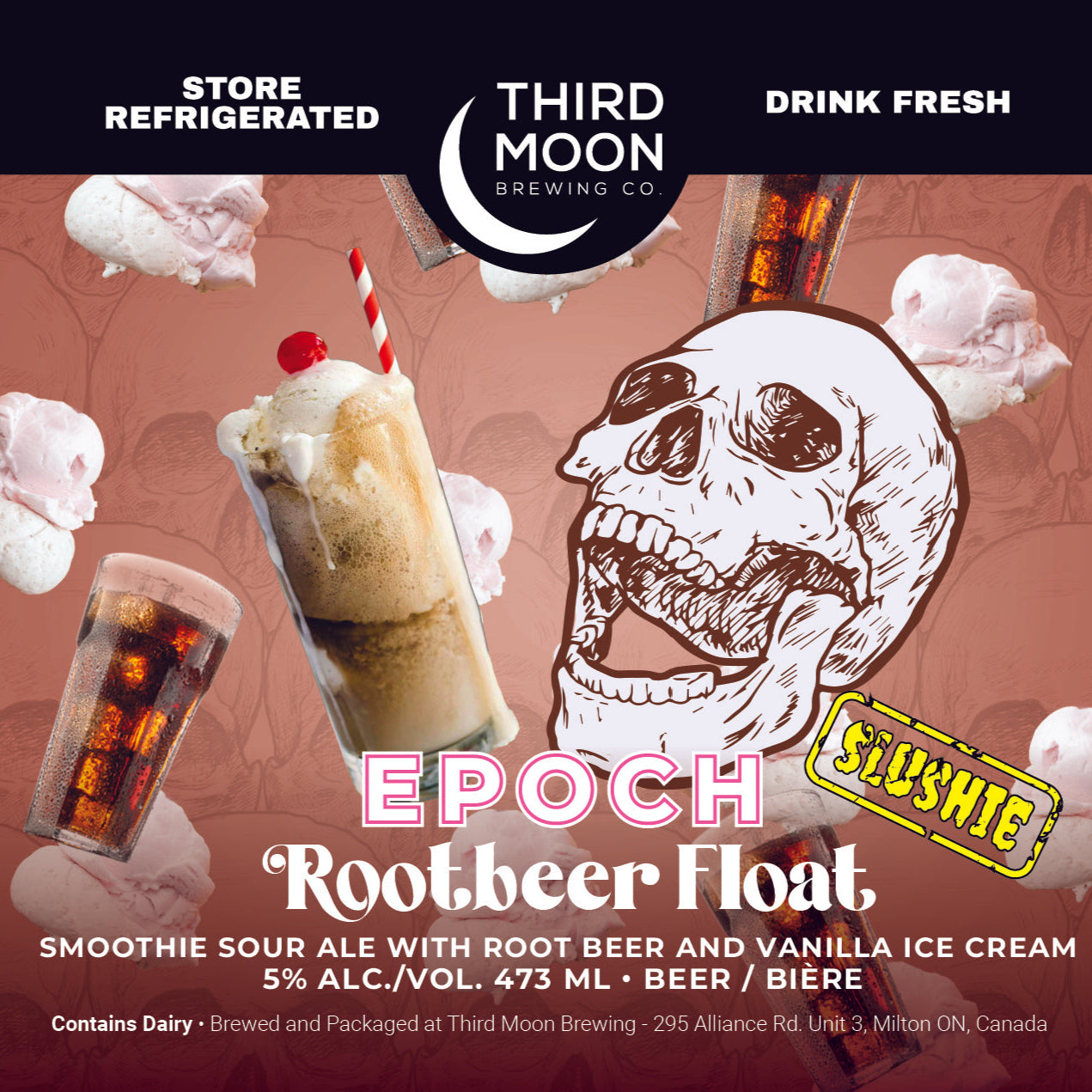 Fruited Smoothie Sour - Epoch (Rootbeer Float)