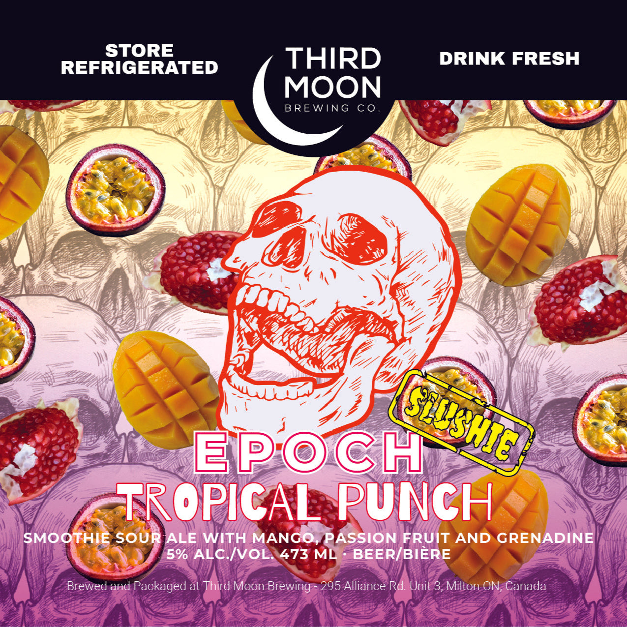Fruited Smoothie Sour - "Epoch (Tropical Punch)" 473mL can