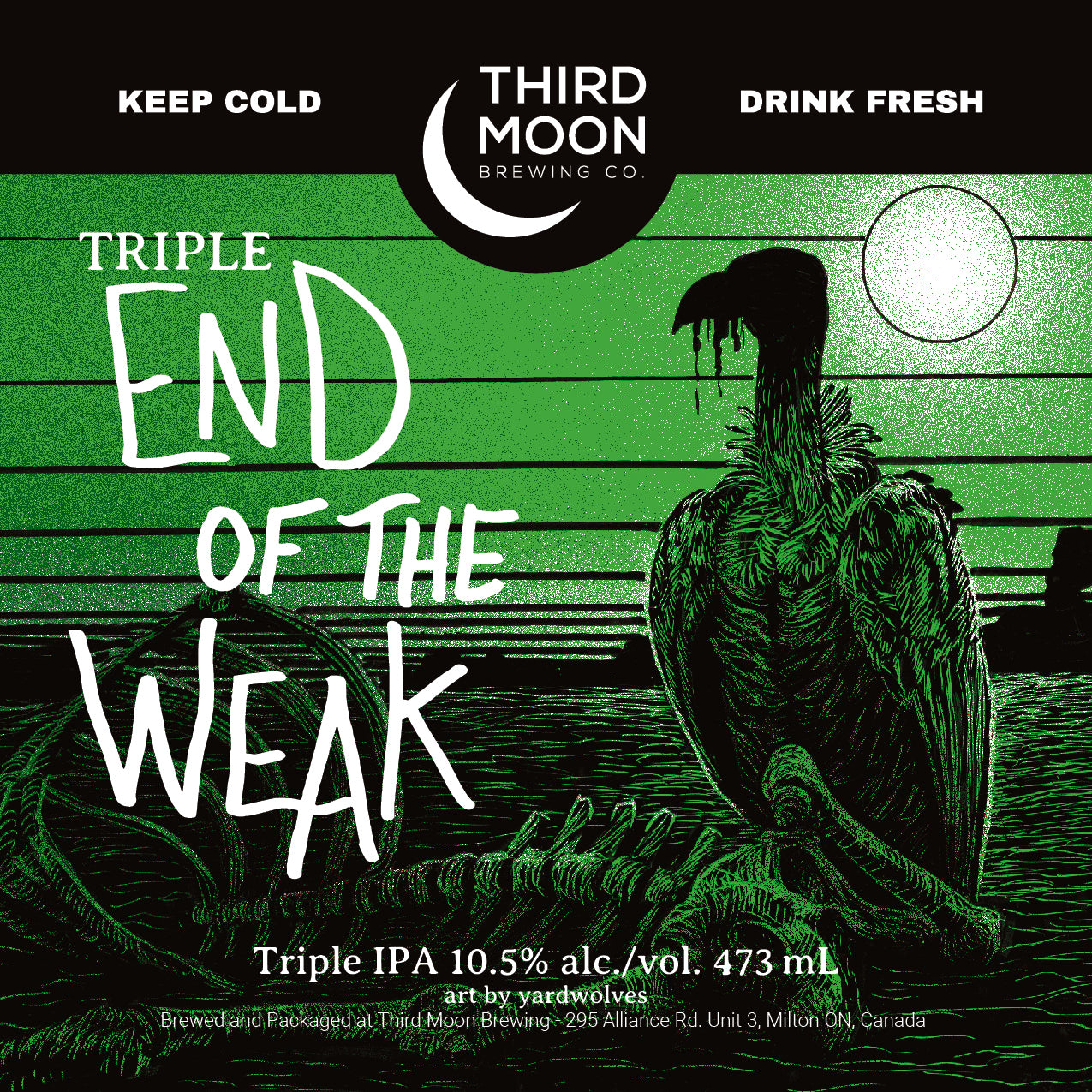Triple IPA - 4-pk of "Triple End Of The Weak" 473mL cans