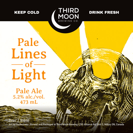 Hazy Pale Ale - 4-pk of "Pale Lines Of Light" 473mL cans
