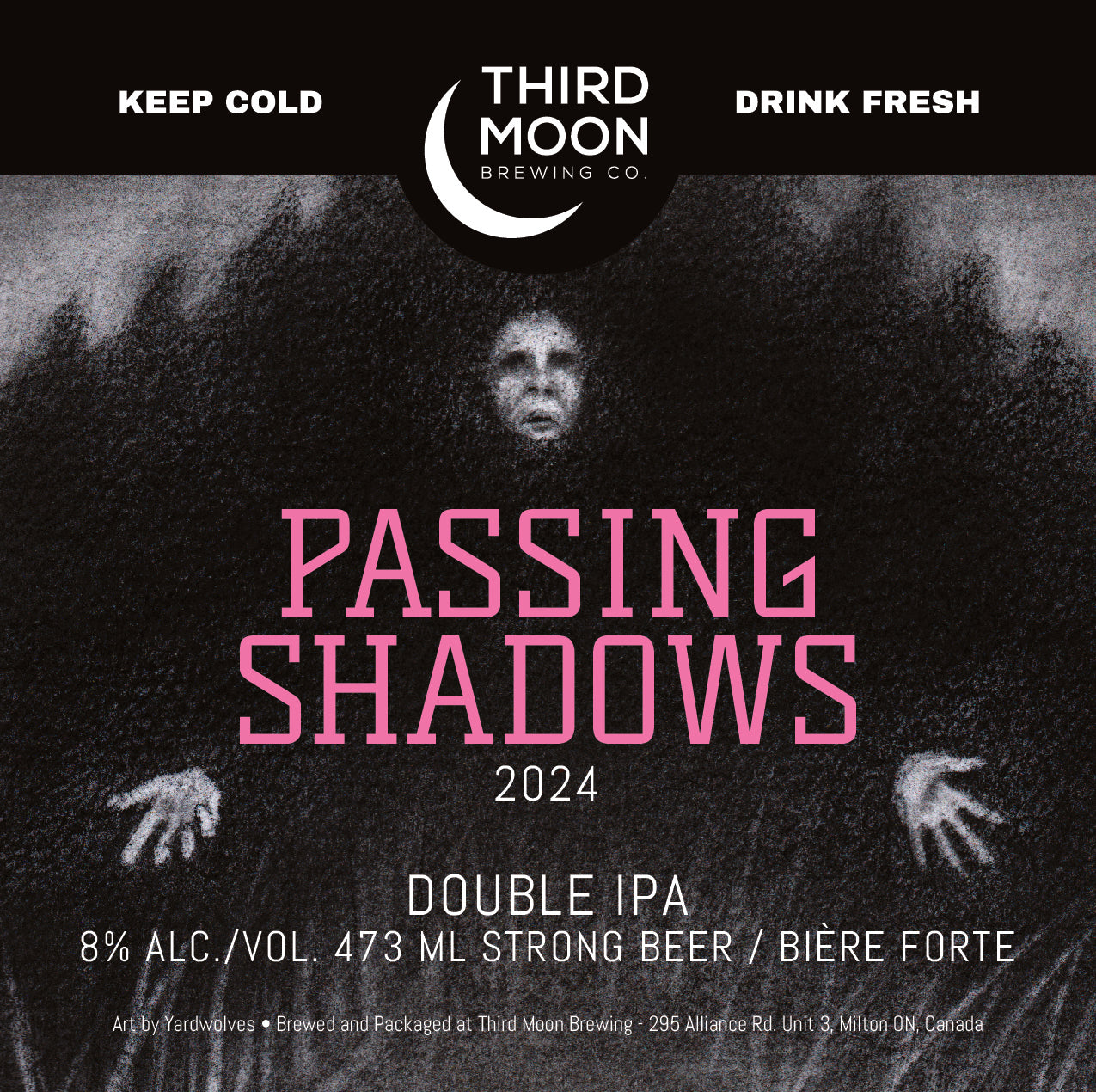 Hazy DIPA - 4-pk of "Passing Shadows" tall cans