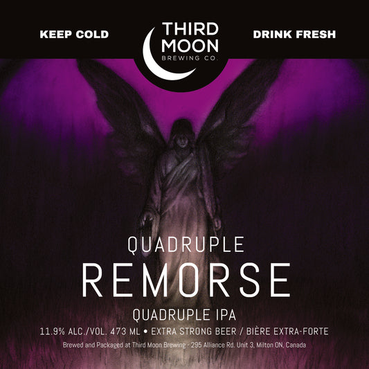 Quad IPA - "Quadruple Remorse" 473mL single can