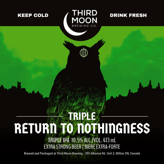 Triple IPA - 4-pk of "Triple Return To Nothingness" 473mL cans