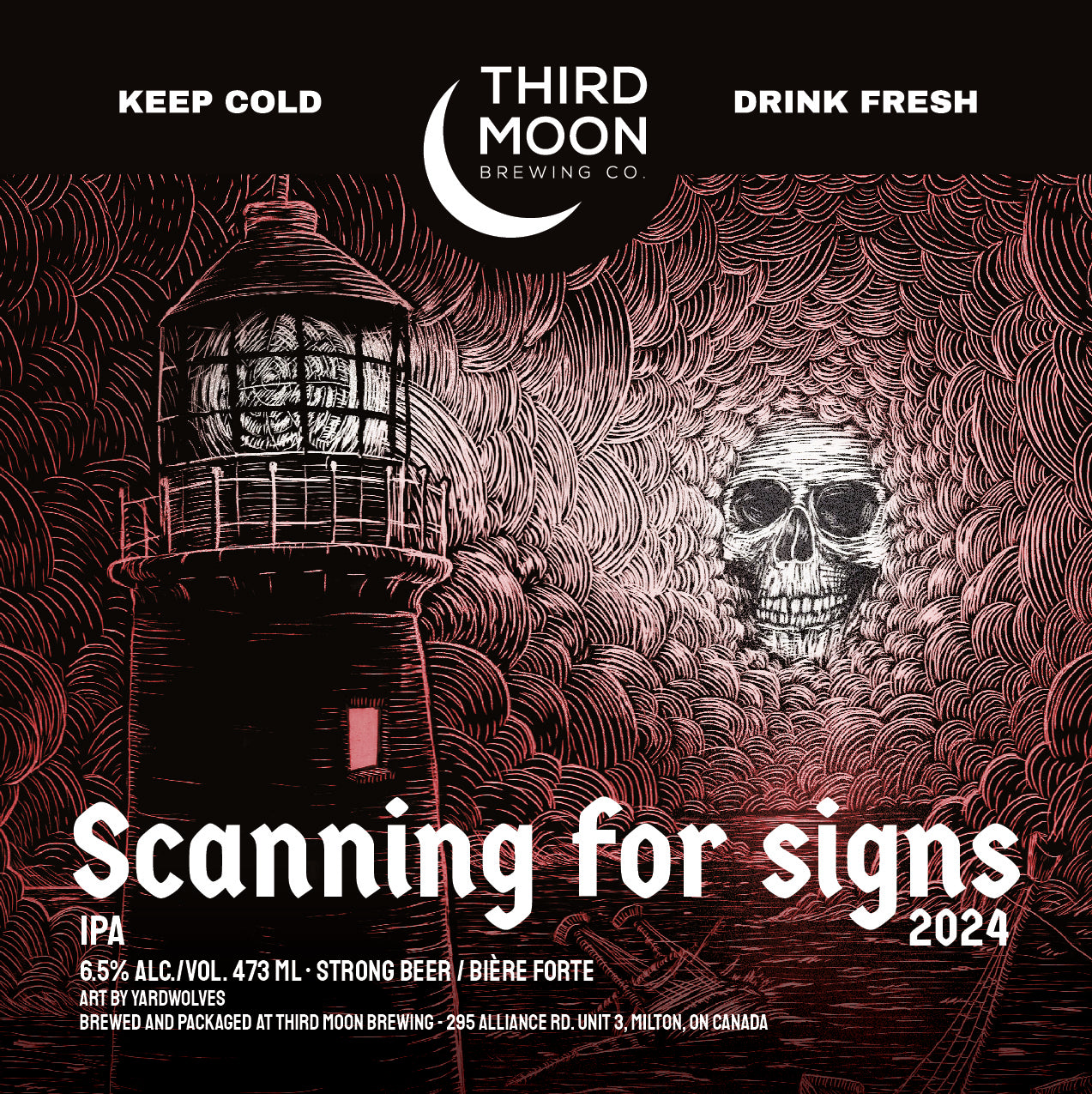Hazy IPA - 4-pk of "Scanning For Signs" tall cans