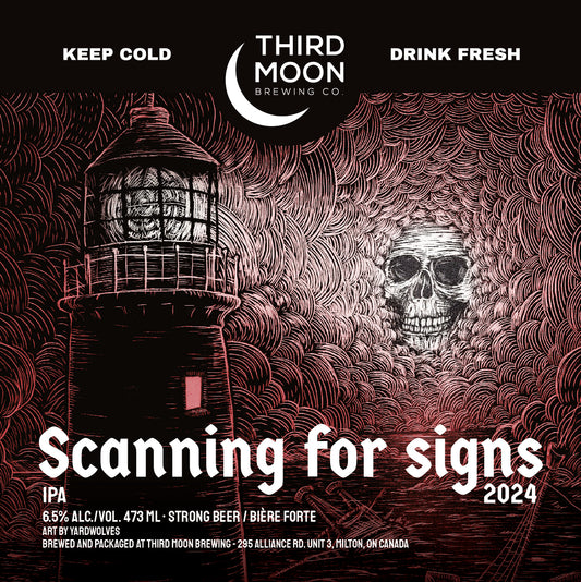 Hazy IPA - 4-pk of "Scanning For Signs" tall cans
