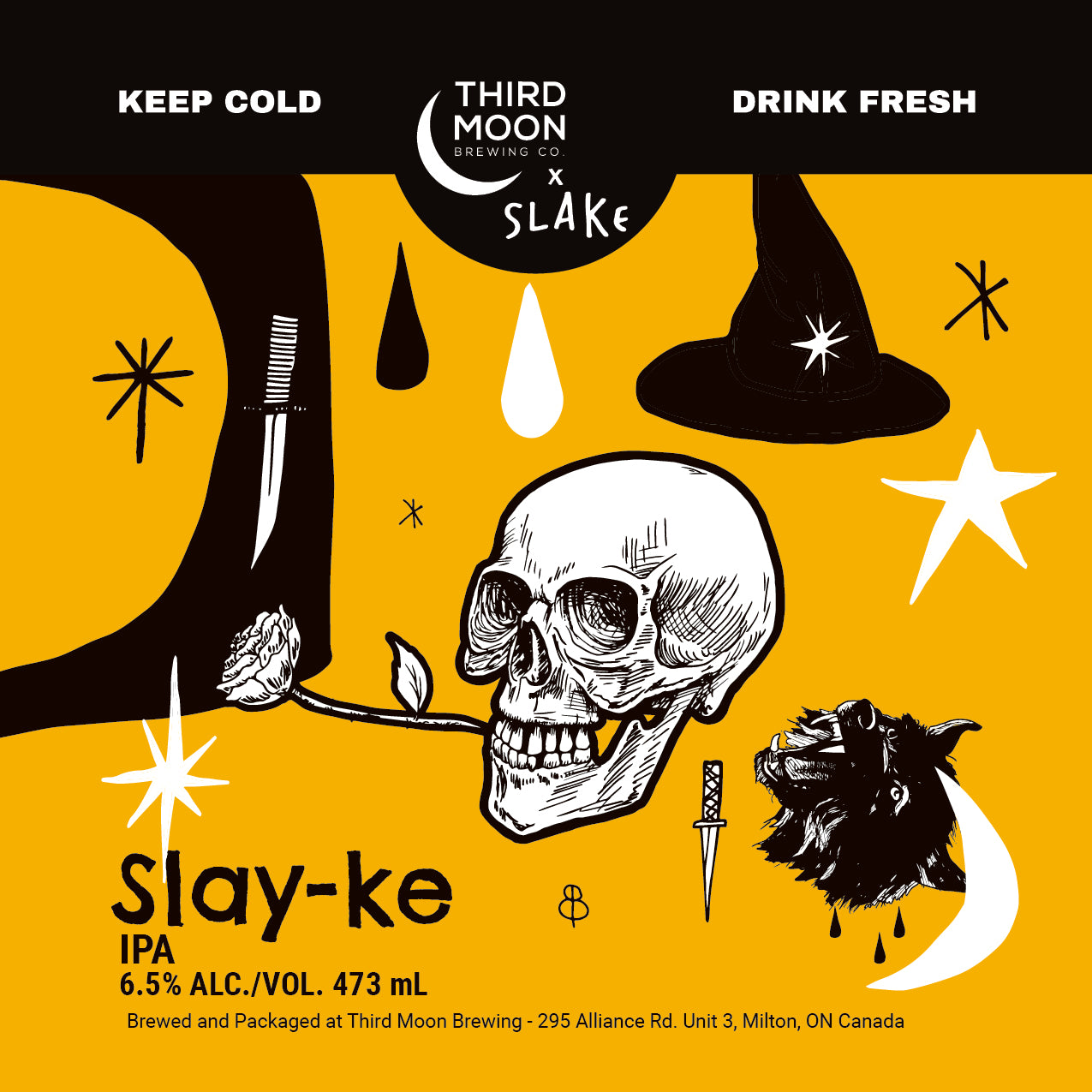 Hazy IPA - 4-pk of "Slay-ke" tall cans