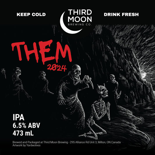 Hazy IPA - 4-pk of "Them" tall cans