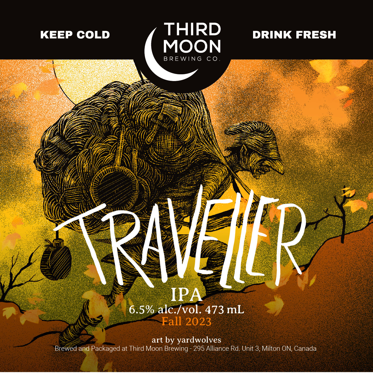 IPA - 4-pk of "Traveller" tall cans