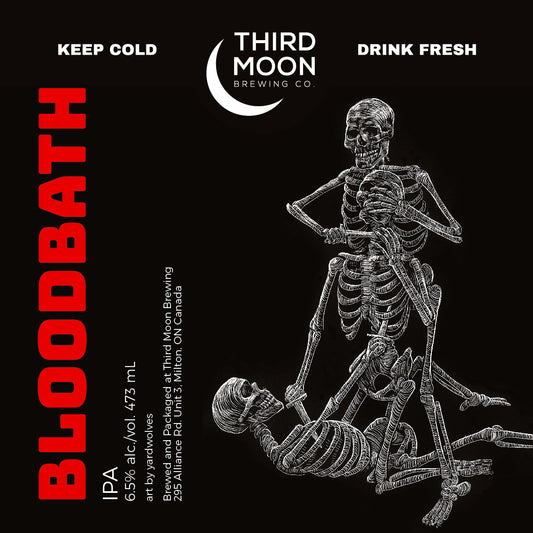 IPA - 4-pk of "Bloodbath" tall cans