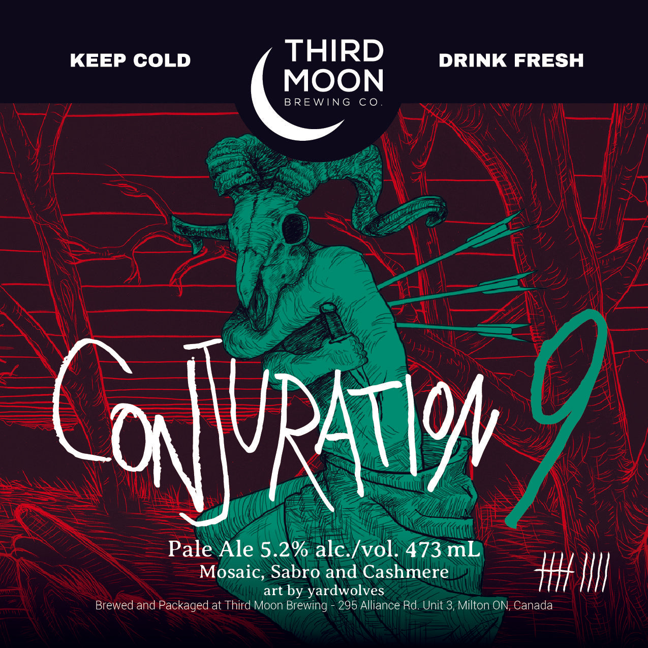 Pale Ale - 4-pk of "Conjuration 9" tall cans