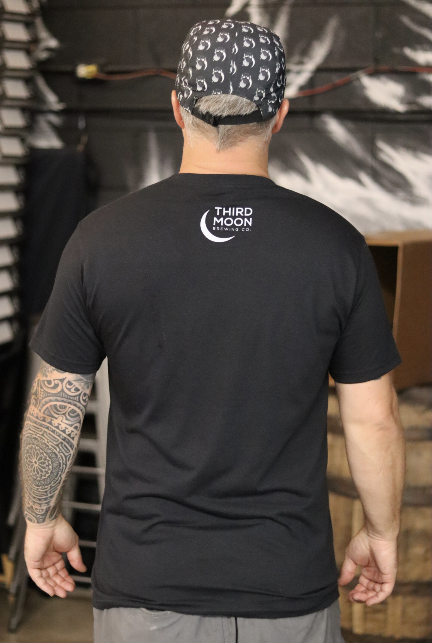 Crescent Logo Black T-shirt
