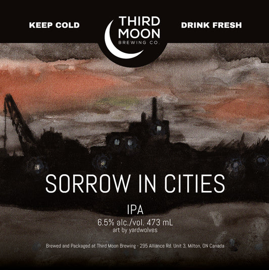 Hazy IPA - 4-pk of "Sorrow In Cities" tall cans