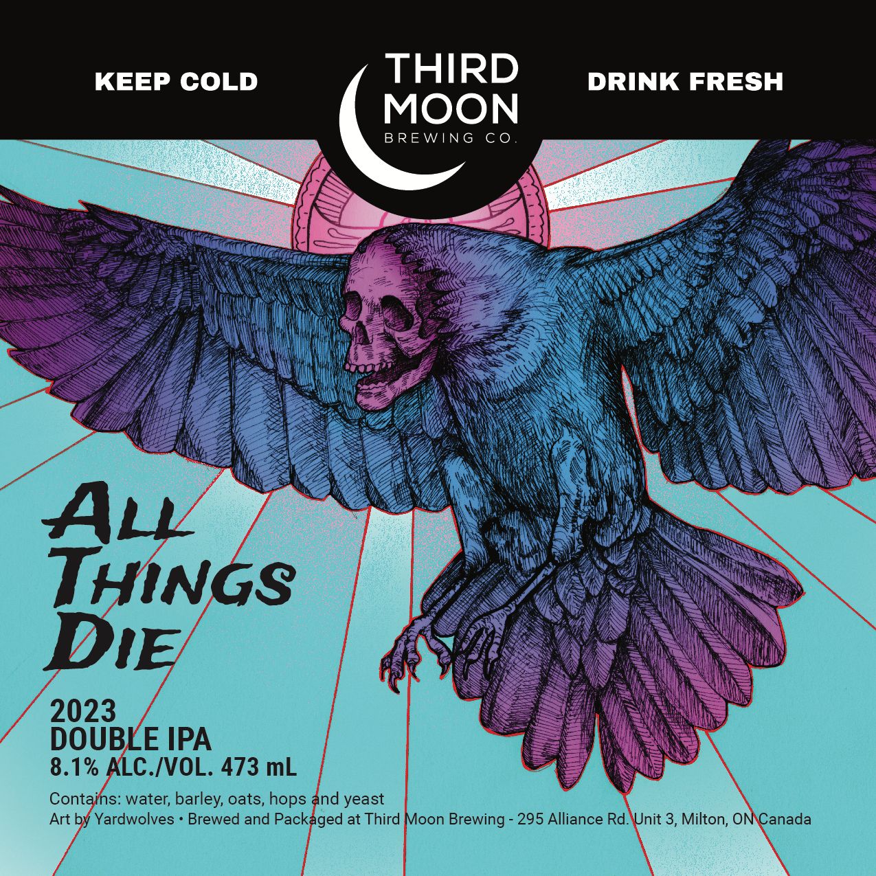 Double IPA - 4-pk of "All Things Die" tall cans