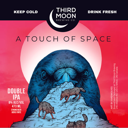 Hazy DIPA - 4-pk of "A Touch of Space" 473mL cans