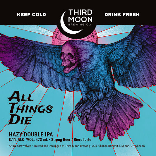 Hazy DIPA - 4-pk of "All Things Die" 473mL cans