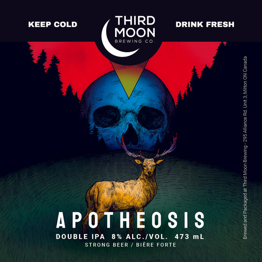Hazy DIPA - 4-pk of "Apotheosis" 473mL cans