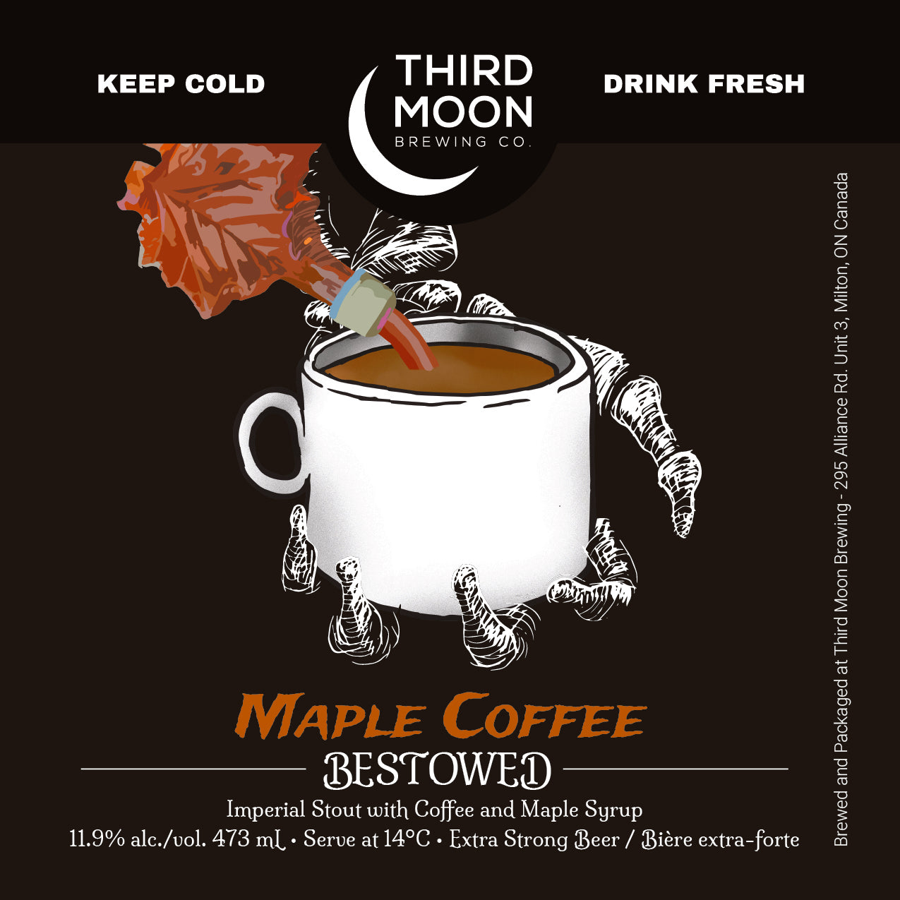 Imperial Stout - "Maple Coffee Bestowed" 473mL can
