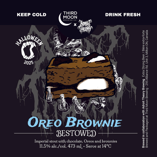 Imperial Pastry Stout - "Oreo Brownie Bestowed" 473mL can