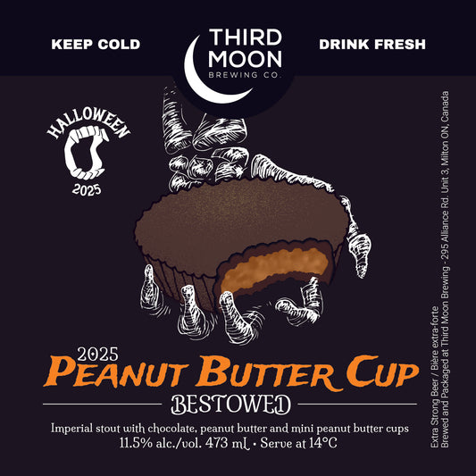 Imperial Pastry Stout - "Peanut Butter Cup Bestowed" 473mL can