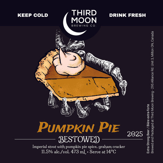 Imperial Pastry Stout - "Pumpkin Pie Bestowed" 473mL can