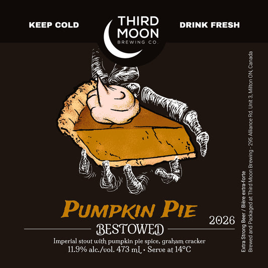 Imperial Pastry Stout - "Pumpkin Pie Bestowed" 473mL can