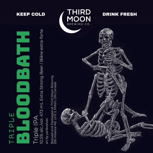 Triple IPA - 4-pk of "Triple Bloodbath" 473mL cans