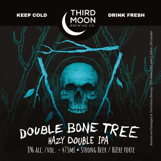Hazy DIPA - 4-pk of "Double Bone Tree" 473mL cans