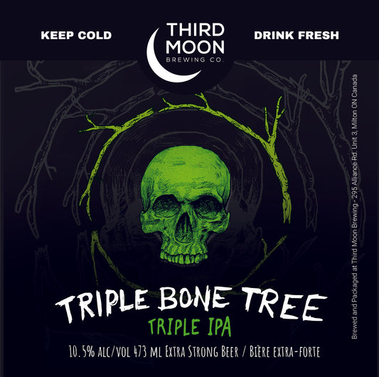 Triple IPA - 4-pk of "Triple Bone Tree" 473mL cans