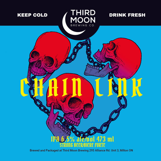 Hazy IPA - 4-pk of "Chain Link" 473mL cans