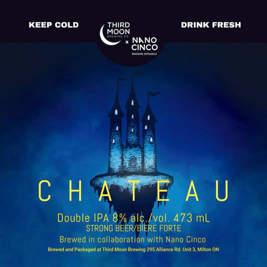 Hazy DIPA - 4-pk of "Chateau" 473mL cans