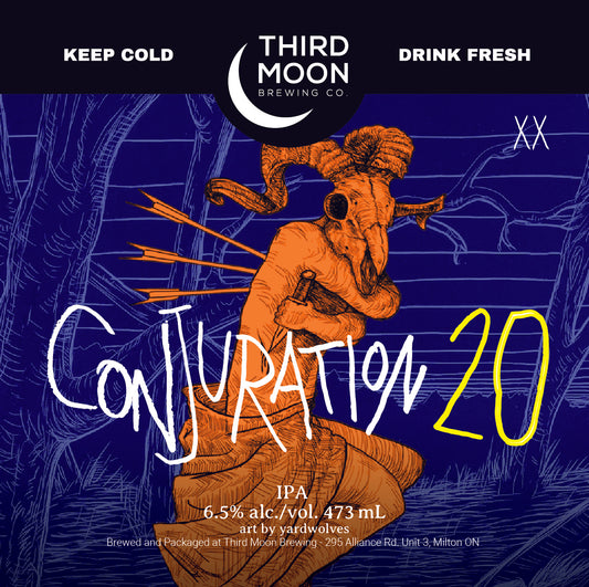 Hazy IPA - 4-pk of "Conjuration 20" tall cans