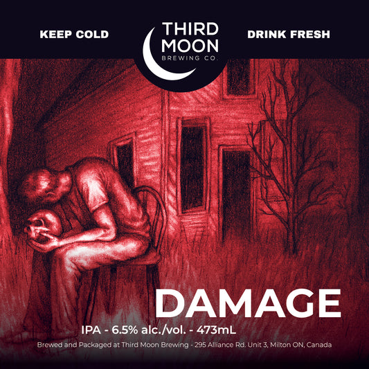 Hazy IPA - 4-pk of "Damage" tall cans