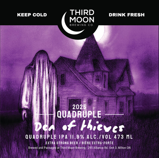 Quad IPA - 4-pk of "Quadruple Den Of Thieves" 473mL cans