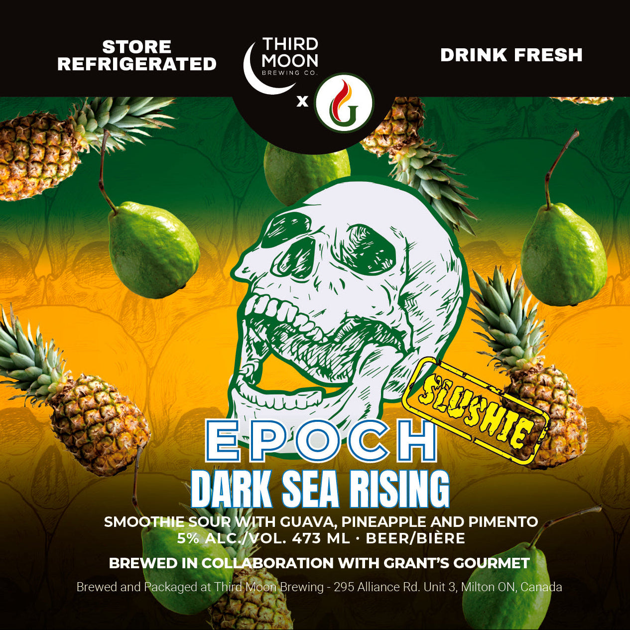 Fruited Smoothie Sour - "Epoch (Dark Sea Rising)" 473mL can