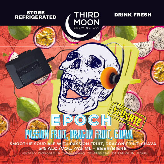 Fruited Sour - "Epoch (Passion Fruit Dragon Fruit Guava)" 473mL can