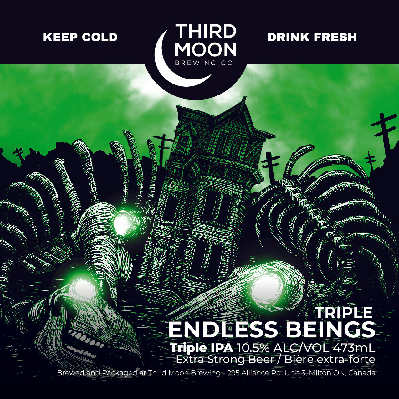 Triple IPA - 4-pk of "Triple Endless Beings" 473mL cans