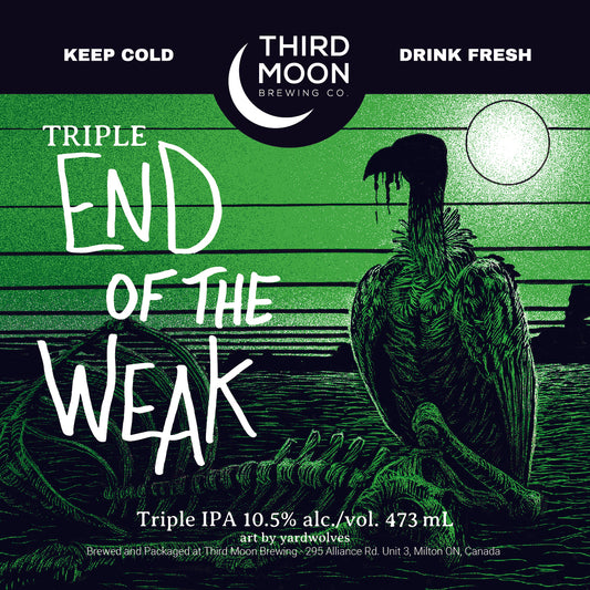 Triple IPA - 4-pk of "Triple End Of The Weak" 473mL cans