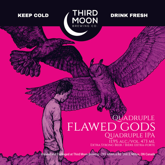 Quad IPA - 4-pk of "Quadruple Flawed Gods" 473mL cans
