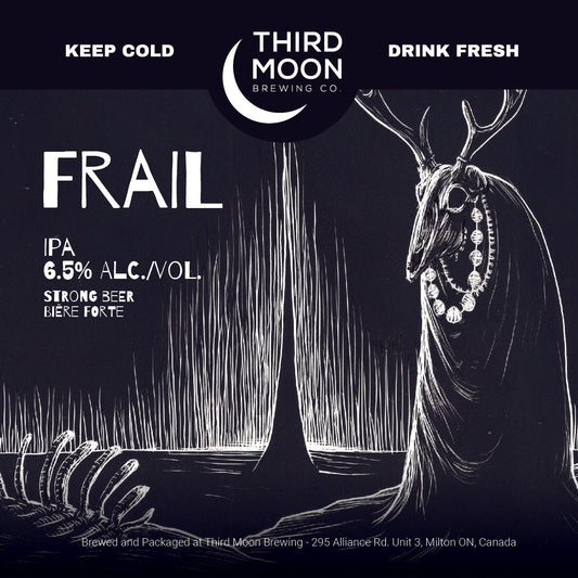 Hazy IPA - 4-pk of "Frail" 473mL cans