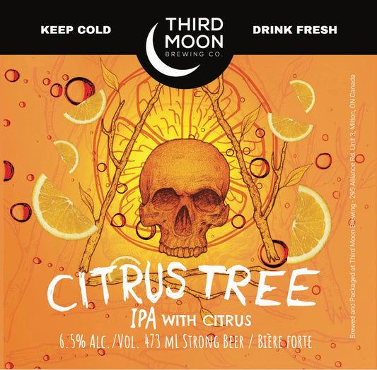 Hazy IPA - 4-pk of "Citrus Tree" 473mL cans