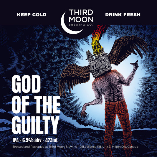 Hazy IPA - 4-pk of "God Of The Guilty" 473mL cans