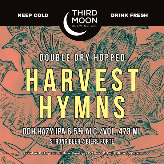 DDH Hazy IPA - 4-pk of "DDH Harvest Hymns" 473mL cans
