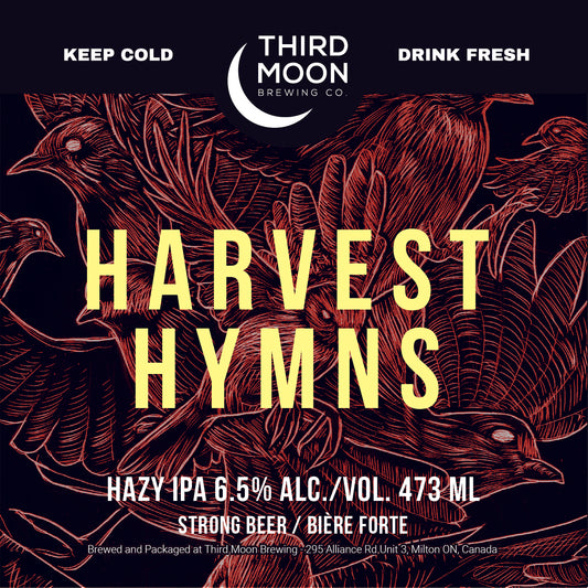 Hazy IPA - 4-pk of "Harvest Hymns" 473mL cans